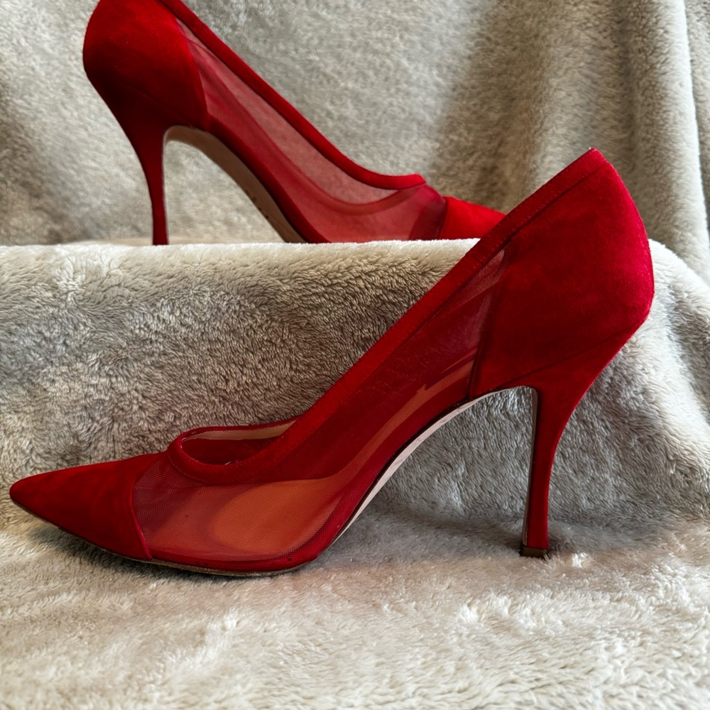 Stuart Weitzman Red Heels